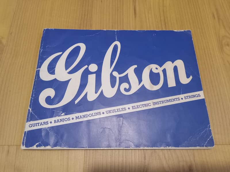 Vintage 1937 Gibson Full-Line Catalog X! Extremely Rare, Original Case Candy, Paperwork! image 1