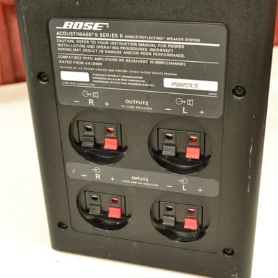 Bose Acoustimass 5 Series II Home Surround Sound Speaker System (Subwoofer and 2-Speakers) image 8