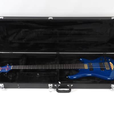 1991 Alembic Essence Bass - Transparent Blue - Figured Maple! image 19
