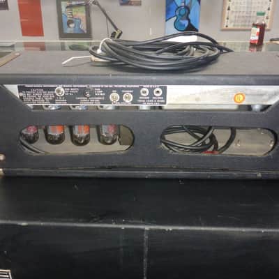 Fender Rare Numbers-Matching ;Local Pick-up Only: 1972 Bassman 100 Rig ( Head & Cab ) : Early Production Head Rare Factory " Richard Smith " Stamp 1972 - Black Tolex image 11