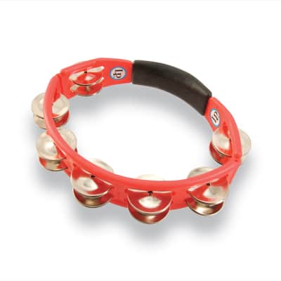 Latin Percussion LP151 Cyclops Handheld Tambourine w/ Double-Row Steel Jingles