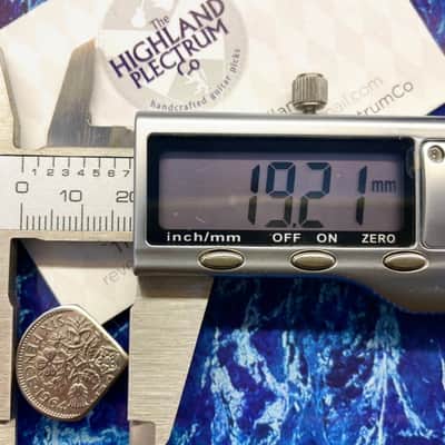 **Special Offer 20% Discount** Two (2) “Brian May Inspired “ Queen Elizabeth Sixpence Coin Guitar Picks. image 3