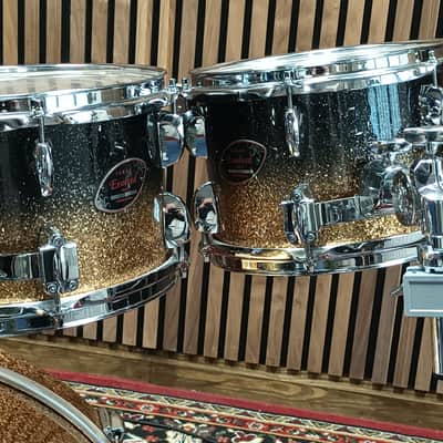 Sakae Osaka Heritage Evolved GEN2 Maple Shell Pack -  Black & Gold - 22", 10",12",13",14" & 16" image 3