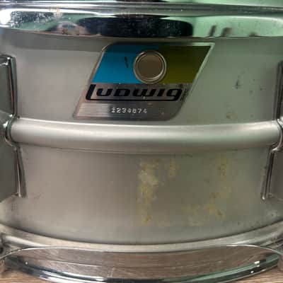 1970s Ludwig Acrolite Snare Drum 5x14” 8-Lug Drum w/ Stand and Case #2900 image 9