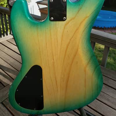 Allparts Jazz Bass Fender Custom Shop Neck Quilted Maple finished by Brubaker image 8