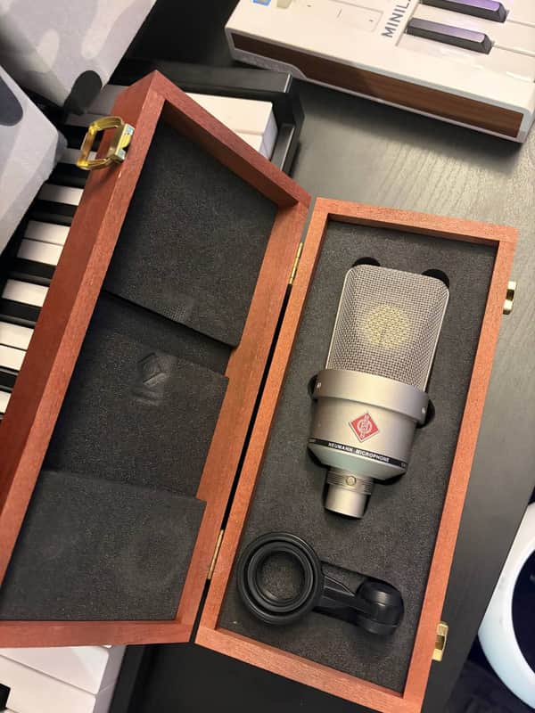 Neumann TLM 103 Large Diaphragm Cardioid Condenser Microphone 1997 - Present - Nickel image 1