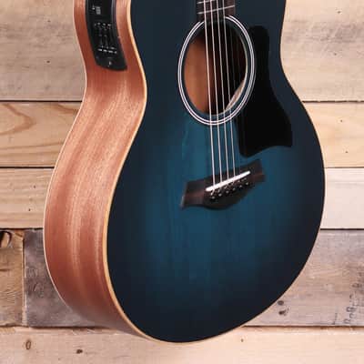 Taylor GS Mini-e Special Edition Acoustic/Electric Guitar Blue Burst w/ Gigbag image 2