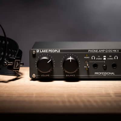 Lake People LP-G105-MKII | Compact Studio Headphone Amplifier for 2 Headphones. New with Full Warranty! image 4