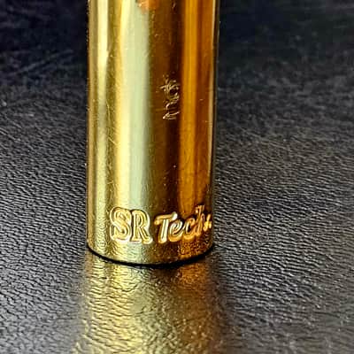 SR Technologies Pro Alto Saxophone Mouthpiece - Gold Plated image 1