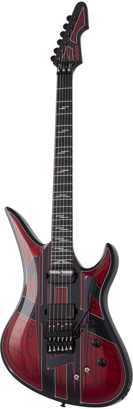 Schecter Avenger FR-S Przym Vespid Metallic Red image 1