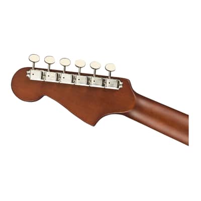 Fender Malibu Player 6-String Acoustic Guitar (Right-Hand, Burgundy Satin) with FB405 Dreadnought Gig Bag (Black), Instrument Cable, Adjustable Guitar Stand, FT-1 Pro Clip-On Tuner Bundle image 16
