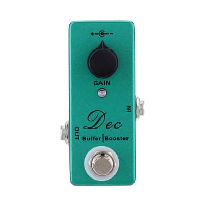 M*OSKY DEC Buffer/Booster MINI Pedal Booster Style Guitar Effect MICRO Ships Free image 1