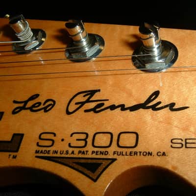 "Very Rare" G&L S-300 Prototype 1982 Sunburst image 5