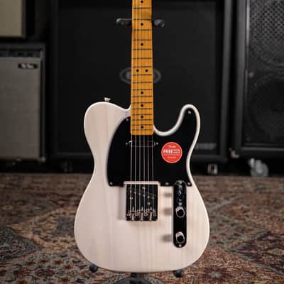 Squier Classic Vibe '50s Telecaster Electric Guitar - White Blonde image 3