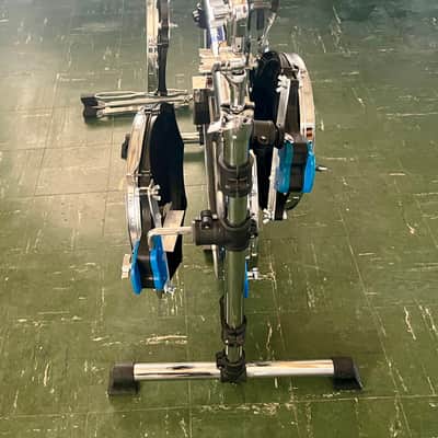 Traps Drum Kit, Alesis DM10 Custom Accoustic/Electric 2025 - Black/Chrome with Blue Accents image 17