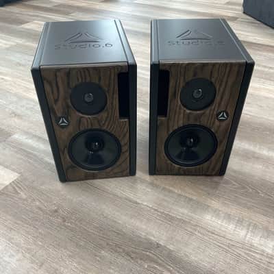 Red Sound Studio 6 Studio Monitors Espresso Satin/Black image 1