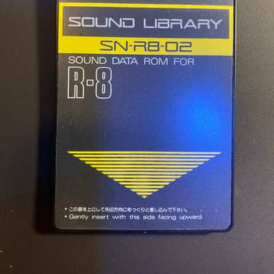 Roland SN-R8-02 Jazz Brush 1990s - Black