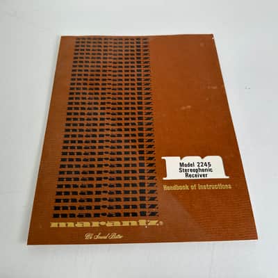 Marantz Model 2245 Stereophonic Receiver image 14