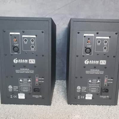 ADAM Audio A7X Active Nearfield Monitors (Pair) 2021 - Black image 3