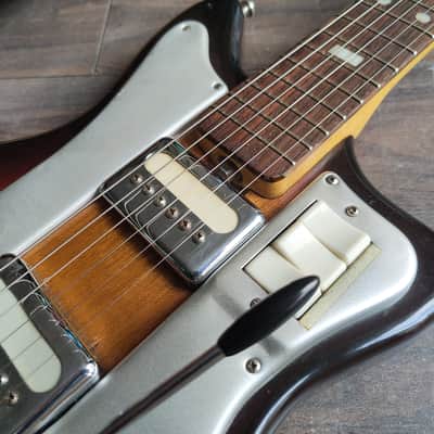 1960's Guyatone Japan LG-70 / Ibanez 1860 Electric Guitars (Matching Pair) image 4