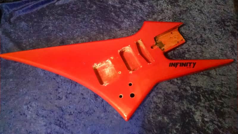 1983 USA JTG Inifinity Guitar Body Mahogany image 1