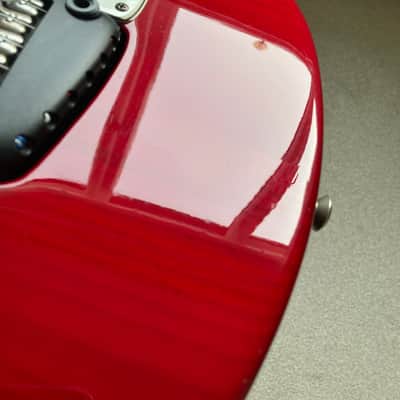 Parker Nitefly NFV1 SSS 1997 Transparent Red with case image 17