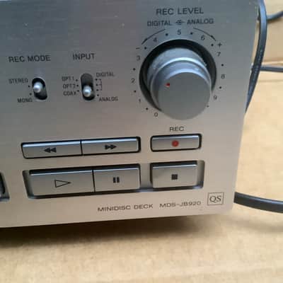 Sony Sony MDS-JB920 QS JB 920 mini disc High-End MiniDisc Recorder image 6