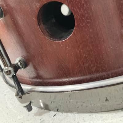 Custom Drum Concepts Purpleheart Wood 6.5x14" Snare Drum image 2