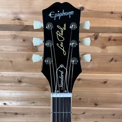 Epiphone Les Paul Standard 50s Figured Electric Guitar - Washed Cherry Sunburst image 3