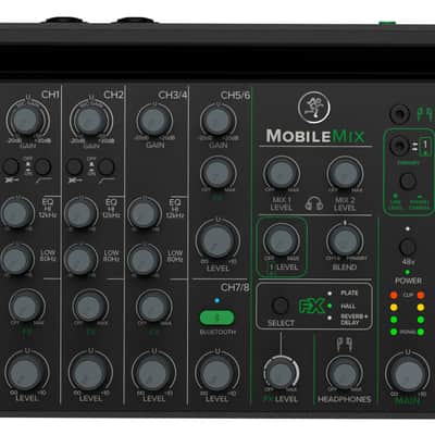 Mackie MobileMix USB-Battery Powered Phone/Tablet Live Sound/Streaming Mixer+Mic image 13