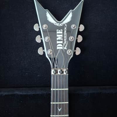 2007 Dean Dimebag Darrell Signature Razorback Black Silver w/OHSC image 18