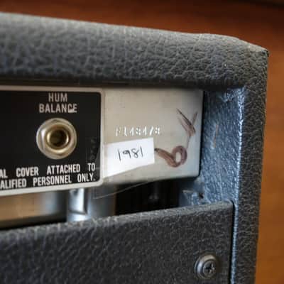 1981 Fender Bassman 70 (Black Tolex) image 3
