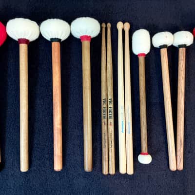 Bass Drum Mallets, Gong Beater and Snare Drum Sticks Bild 2