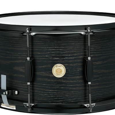 Tama Woodworks Snare Drum 8 x 14 inch, Black Oak Wrap image 2