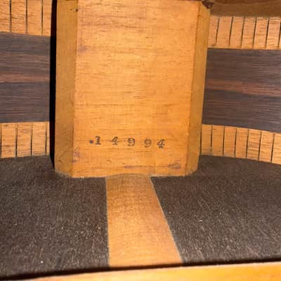 1920 Martin 00-42 Brazillian Rosewood Adirondack Acoustic Guitar Natural + OHSC image 23