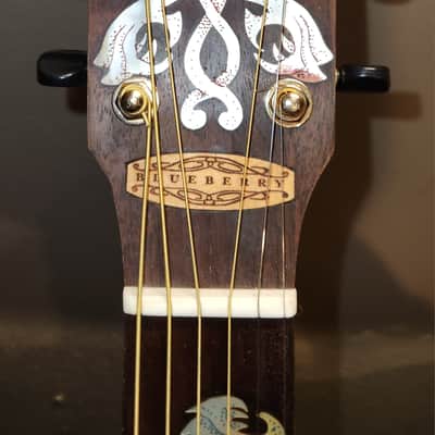 Blueberry Guitar Special Custom Grand Concert Rosewood Acoustic 6 String image 9