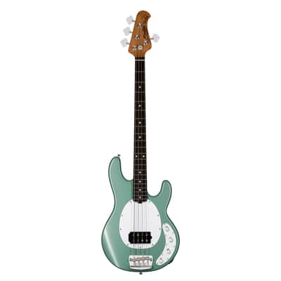 Sterling by Music Man StingRay Ray34 - Dorado Green image 2