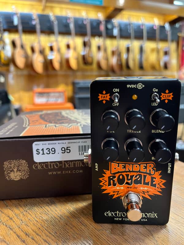 Electro-Harmonix Bender Royale Germanium Fuzz 2025 - Present - Black image 1