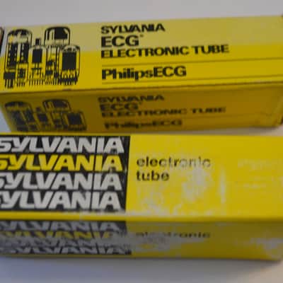 (2)Sylvania EL84 / 6BQ5 Tubes NOS Original Boxes 60s? image 1
