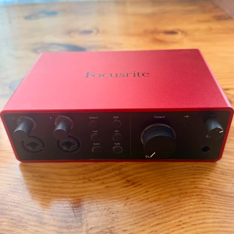 Focusrite Scarlett 4i4 4th Gen USB Audio Interface