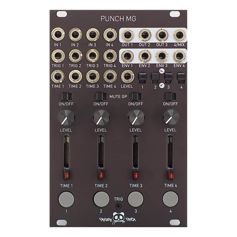 Immagine Patching Panda Punch MG Eurorack Mixer & Envelope Module - 1