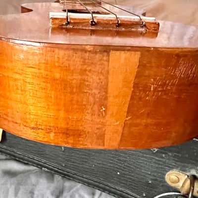 Rare circa 1916–1920 SammO Genuine Koa Soprano Ukulele image 11