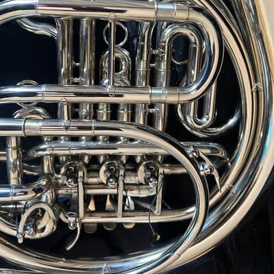 Holton H279 Farkas Professional Model Double French Nickel silver near mint condition. image 4