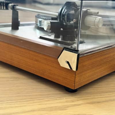Vintage Thorens TD-145 Walnut Wood Turntable ~FULLY RESTORED~ LOOK ! image 8