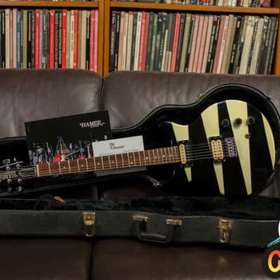 Hamer Special 1981 Custom Black and White Graphics -VIDEO- image 1