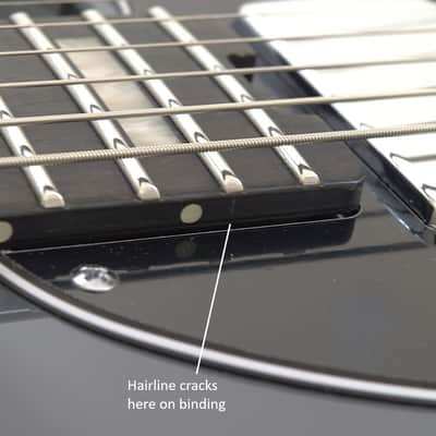 Schecter PT EX Baritone Guitar Dorian Gray B-Stock 0694 image 8