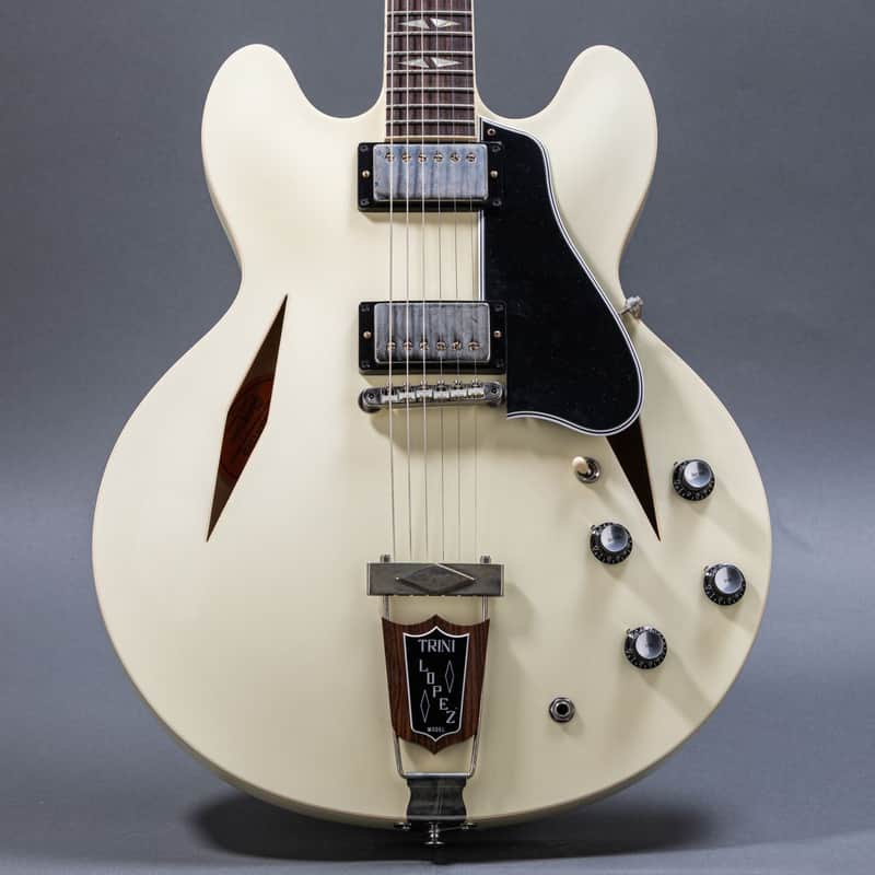 Gibson Custom '64 Trini Lopez 2022, Classic White image 1