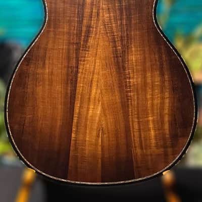 Taylor K24ce Builder's Edition Grand Auditorium Koa Satin Edge Burst 1206093072 image 4