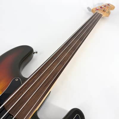 1978 Fender Fretless Precision Bass - Sunburst image 8