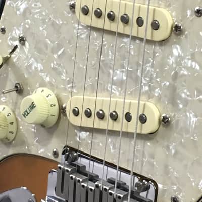 LEFTY! Vintage American Standard 2016 Fender USA Strat Guitar Custom Classic Sunburst NOS Relic HSC Texas CS Pups image 18